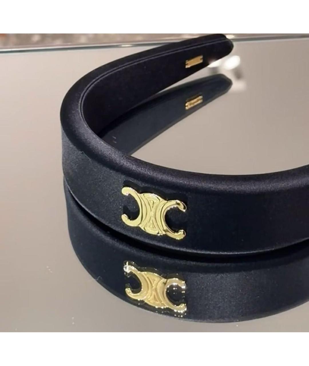 CELINE Черный ободок, фото 6