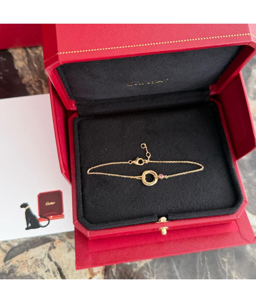 CARTIER Золотой браслет из розового золота, фото 5