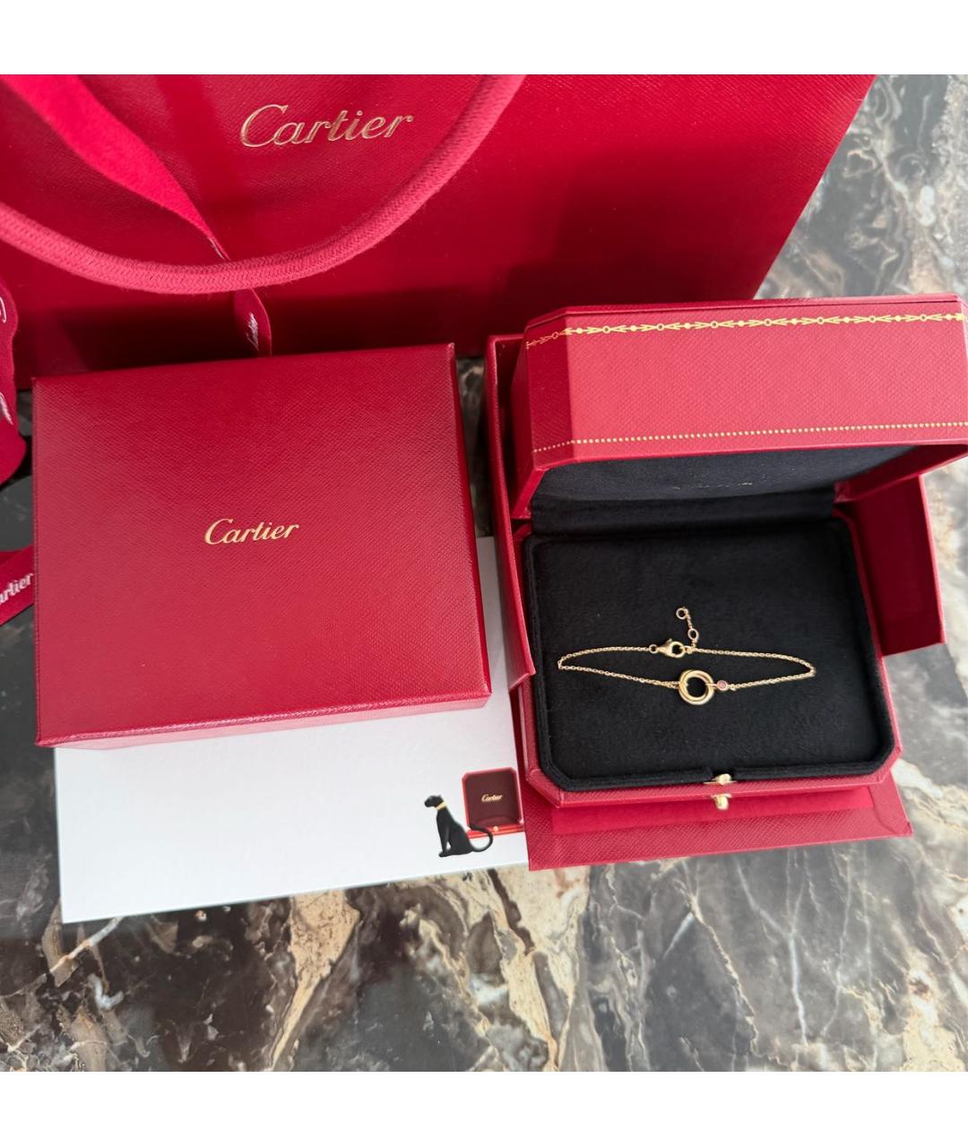 CARTIER Золотой браслет из розового золота, фото 6