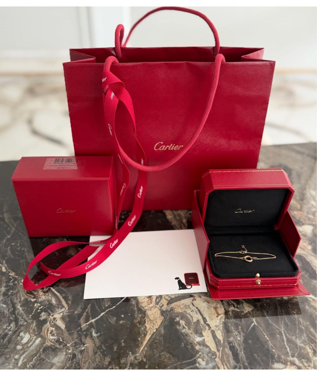CARTIER Золотой браслет из розового золота, фото 3