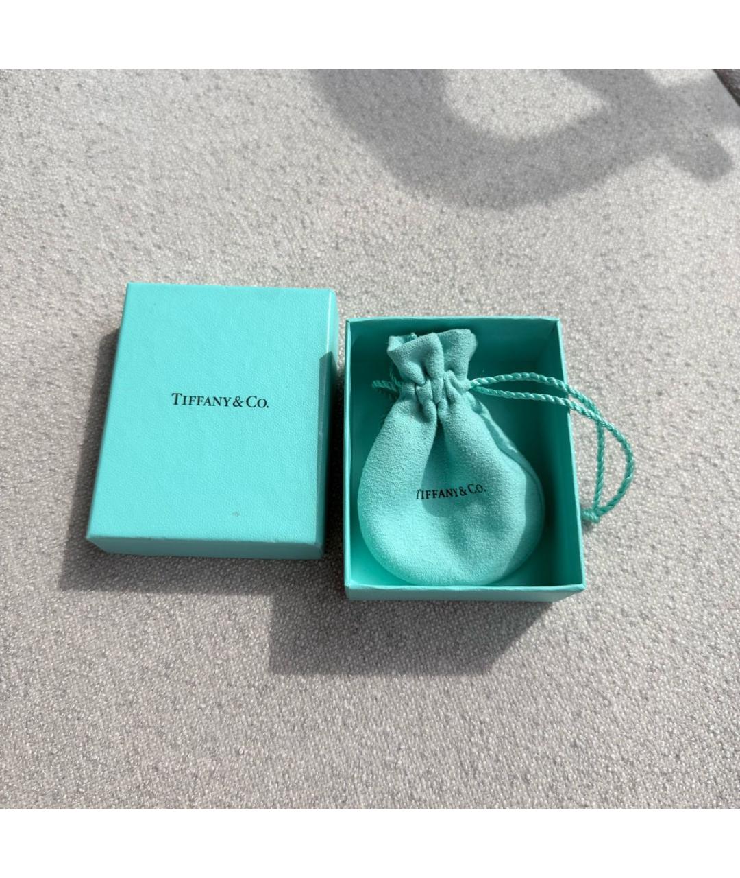 TIFFANY&CO Серебряное платиновое кольцо, фото 7