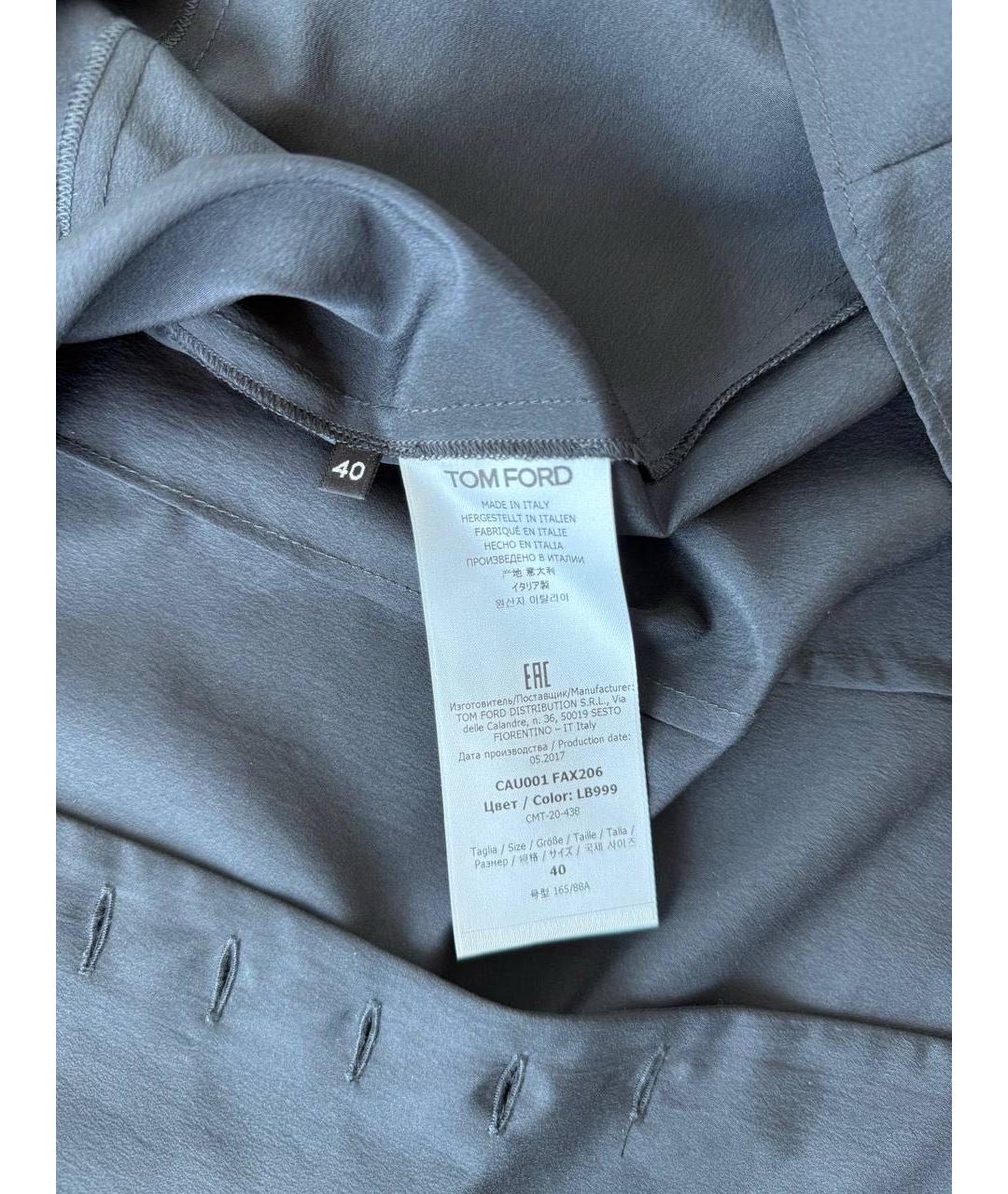 TOM FORD Черная блузы, фото 4