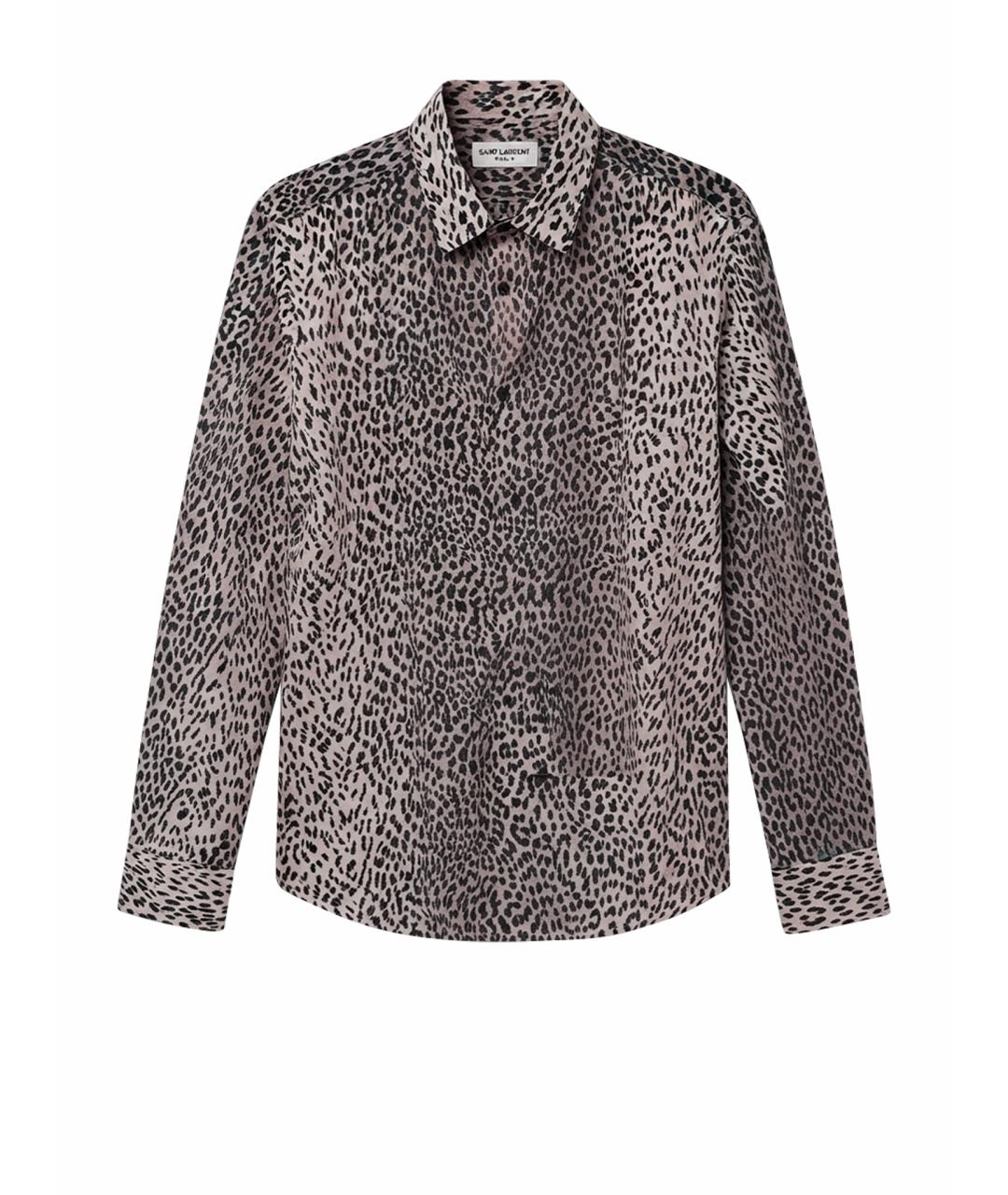SAINT LAURENT Мульти хлопковая кэжуал рубашка, фото 1