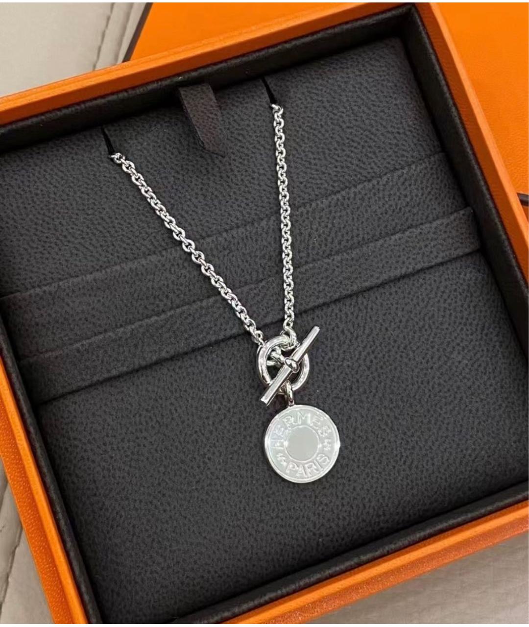 HERMES Серебряная серебряная подвеска, фото 3