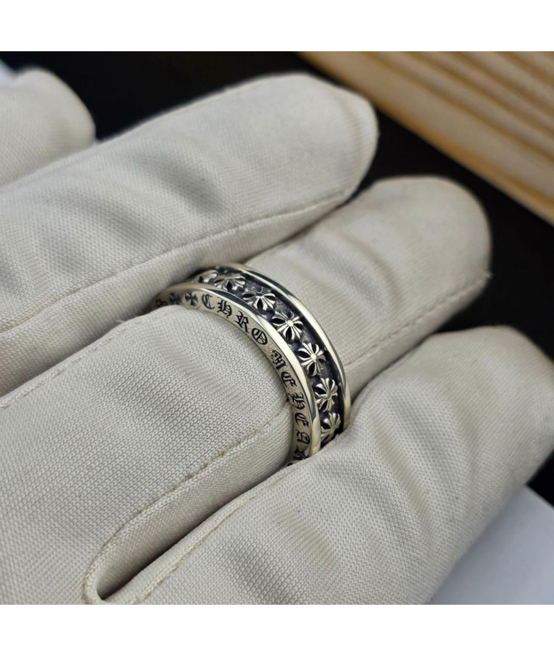CHROME HEARTS Серебряное серебряное кольцо, фото 5