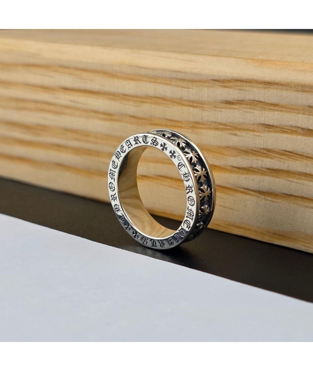 CHROME HEARTS Серебряное серебряное кольцо, фото 6