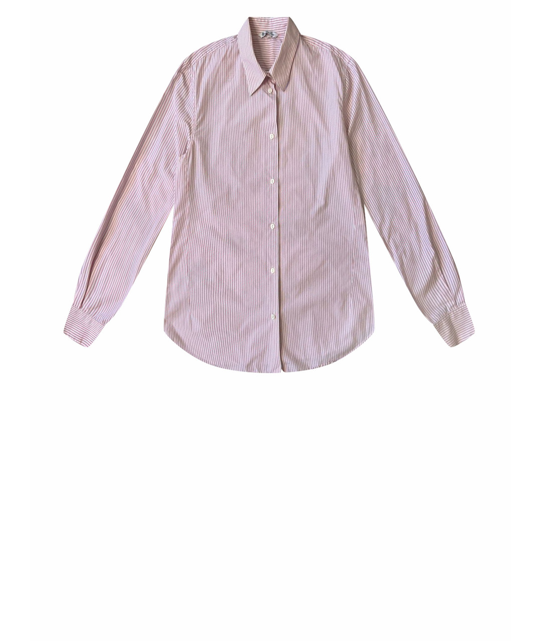 LORO PIANA Розовая хлопковая рубашка, фото 1