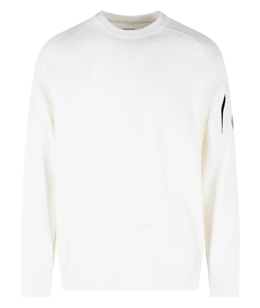 CP COMPANY Белый шерстяной джемпер / свитер, фото 1