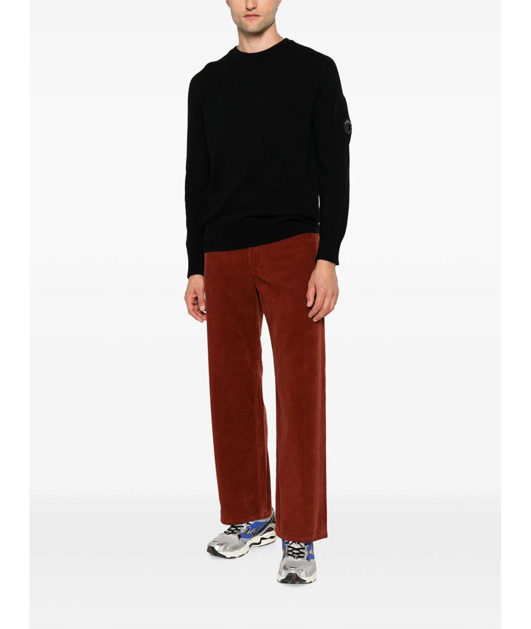 CP COMPANY Черный шерстяной джемпер / свитер, фото 2