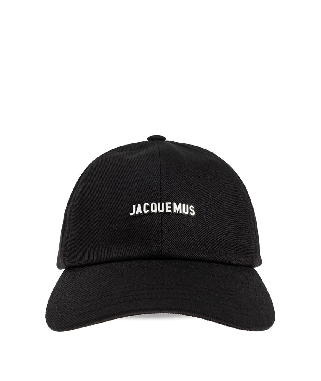 JACQUEMUS Черная хлопковая кепка/бейсболка, фото 1