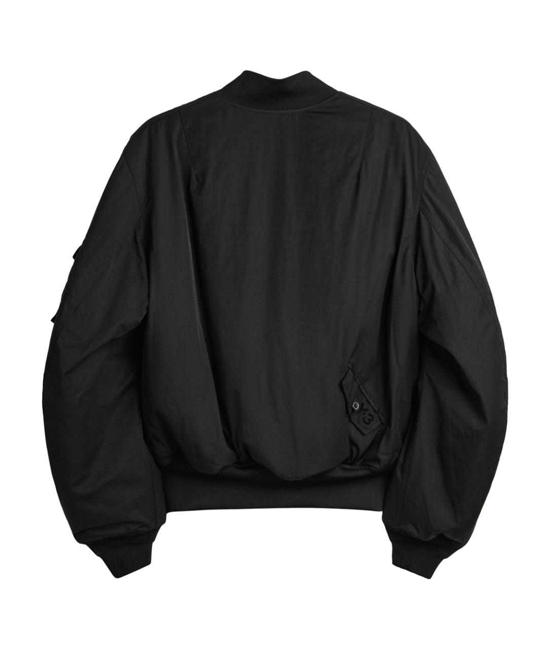 Y-3 Черная полиамидовая куртка, фото 2
