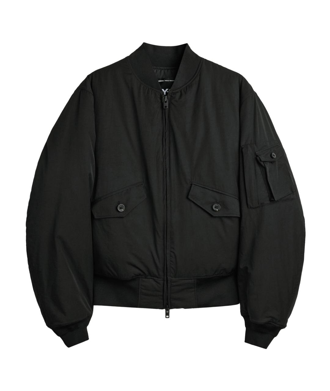 Y-3 Черная полиамидовая куртка, фото 1
