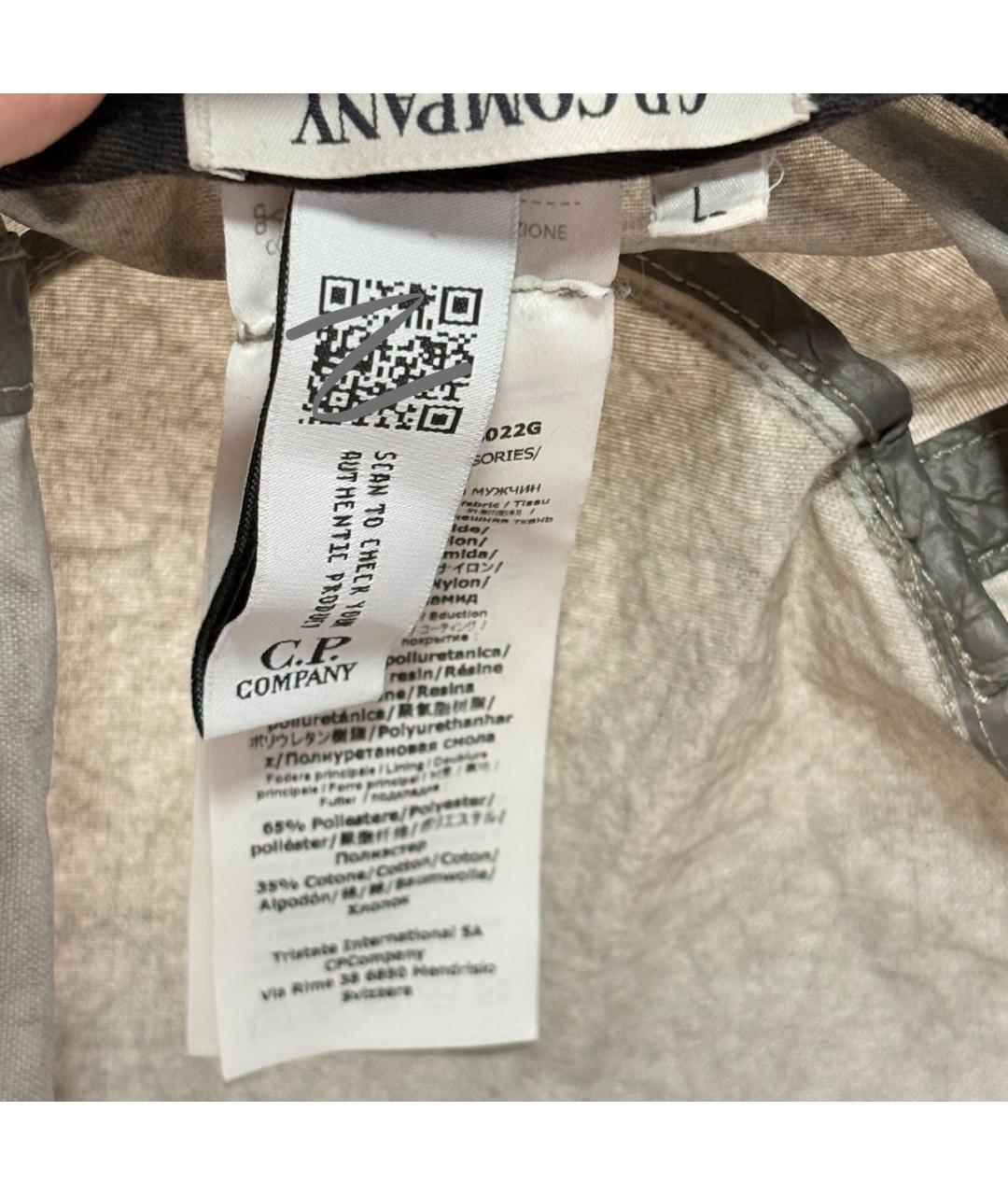 CP COMPANY Хаки синтетическая шляпа, фото 7