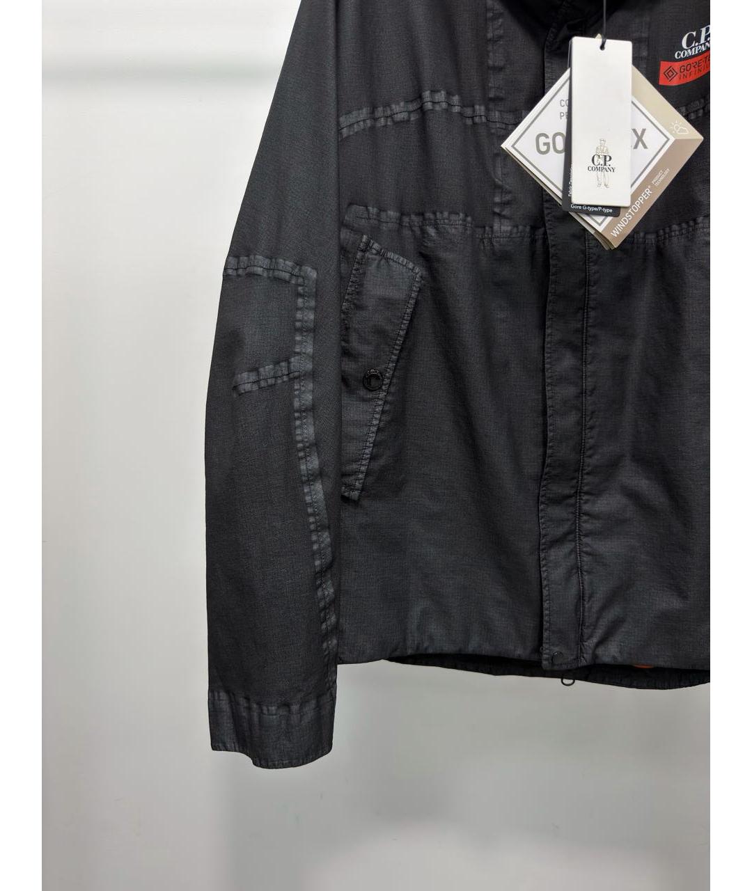 CP COMPANY Черная нейлоновая куртка, фото 3
