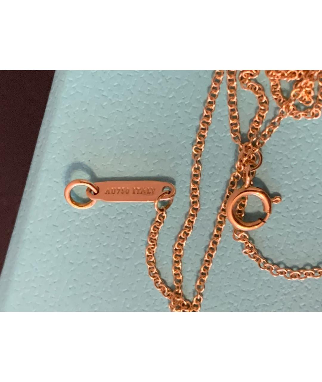 TIFFANY&CO Золотое колье из розового золота, фото 4