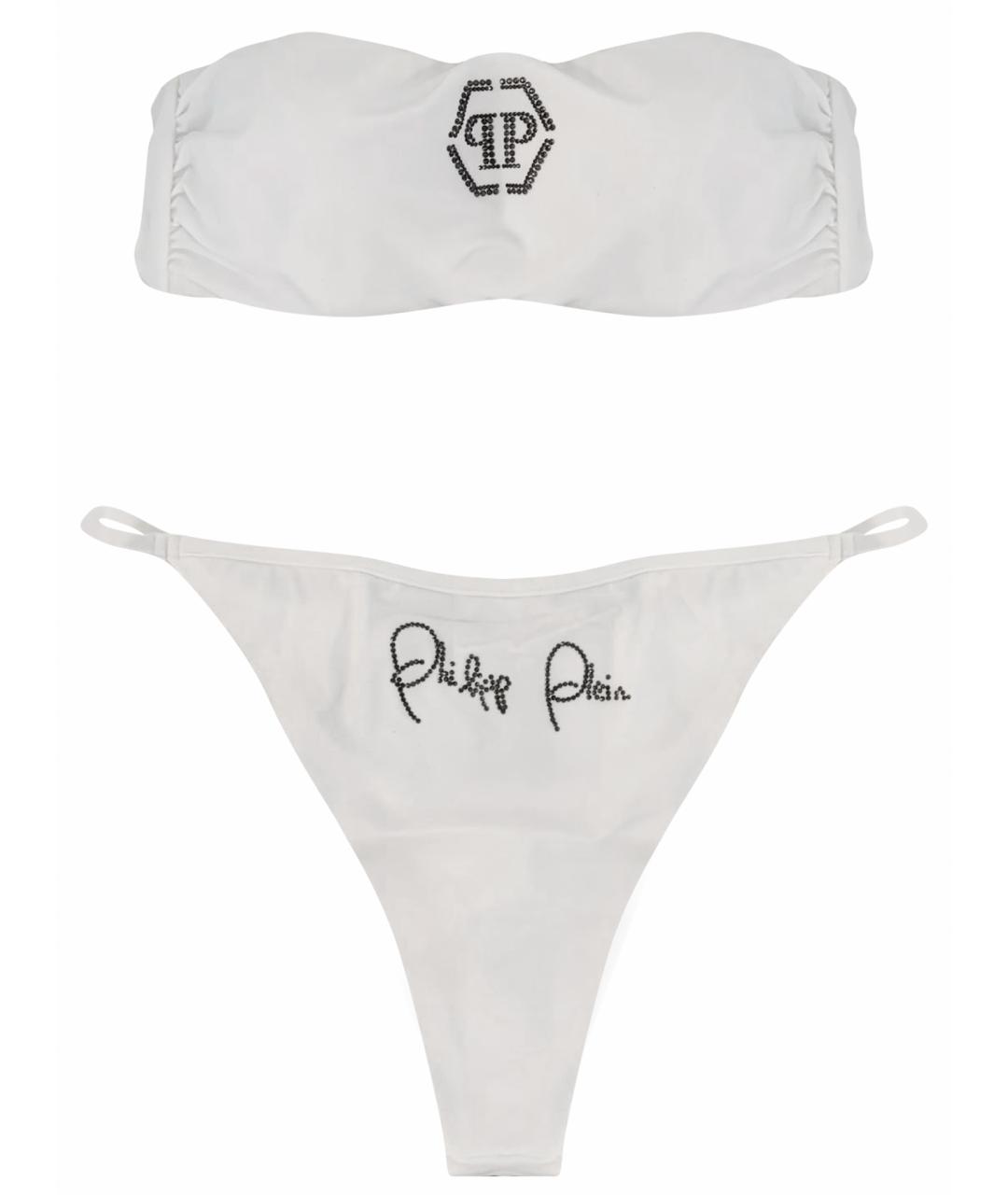 PHILIPP PLEIN Белый купальник, фото 1