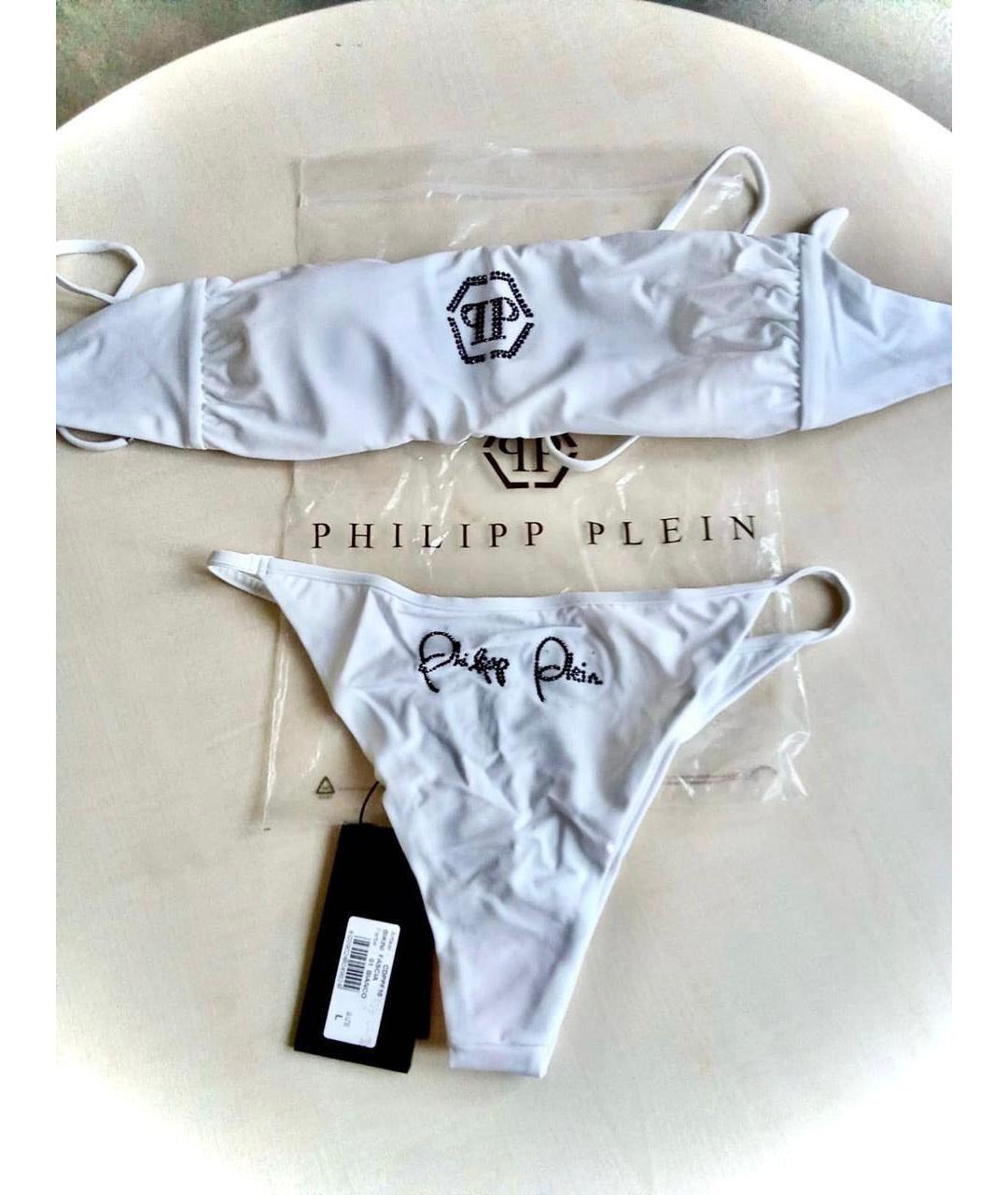 PHILIPP PLEIN Белый купальник, фото 7