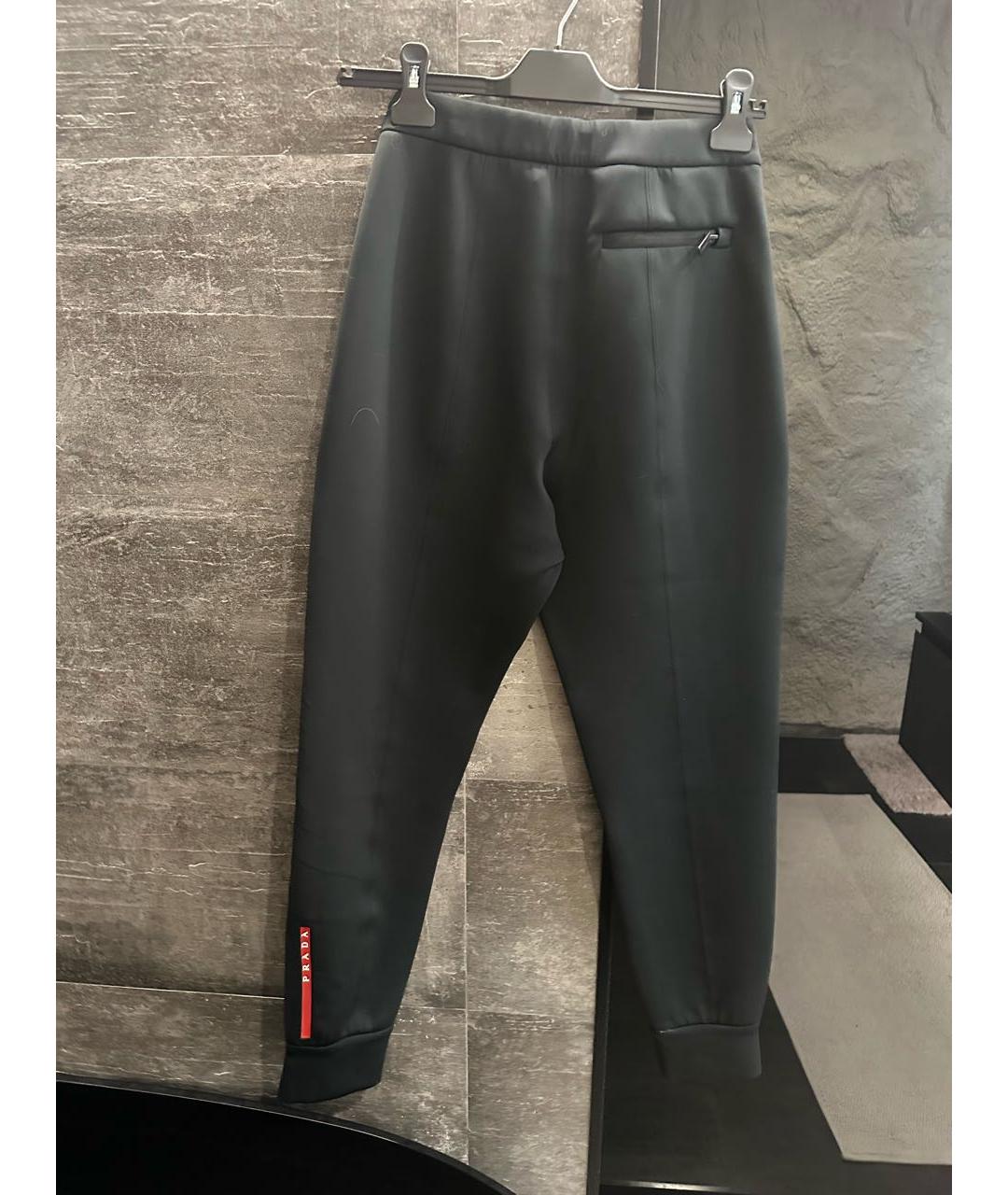 PRADA Черный полиэстеровый спортивные костюмы, фото 3