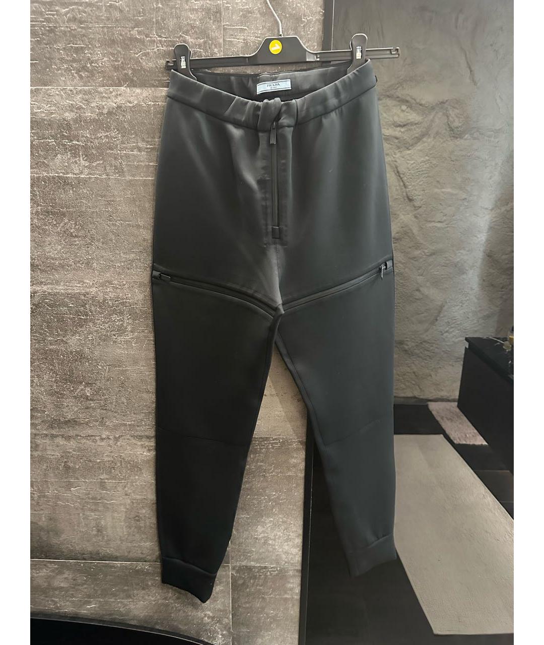 PRADA Черный полиэстеровый спортивные костюмы, фото 2