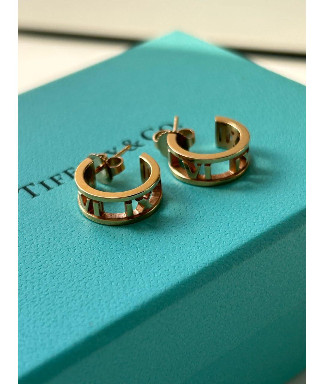 TIFFANY&CO Золотые серьги из розового золота, фото 4