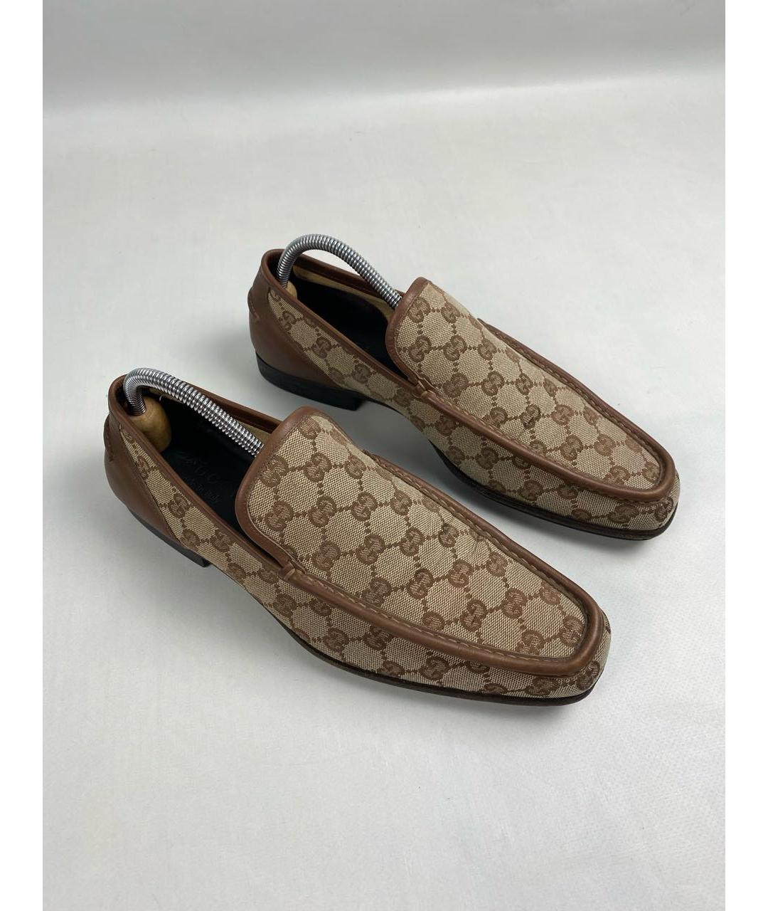 GUCCI Коричневые лоферы, фото 2