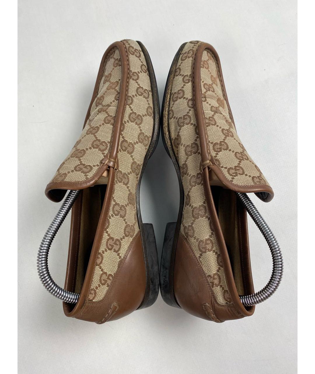 GUCCI Коричневые лоферы, фото 5