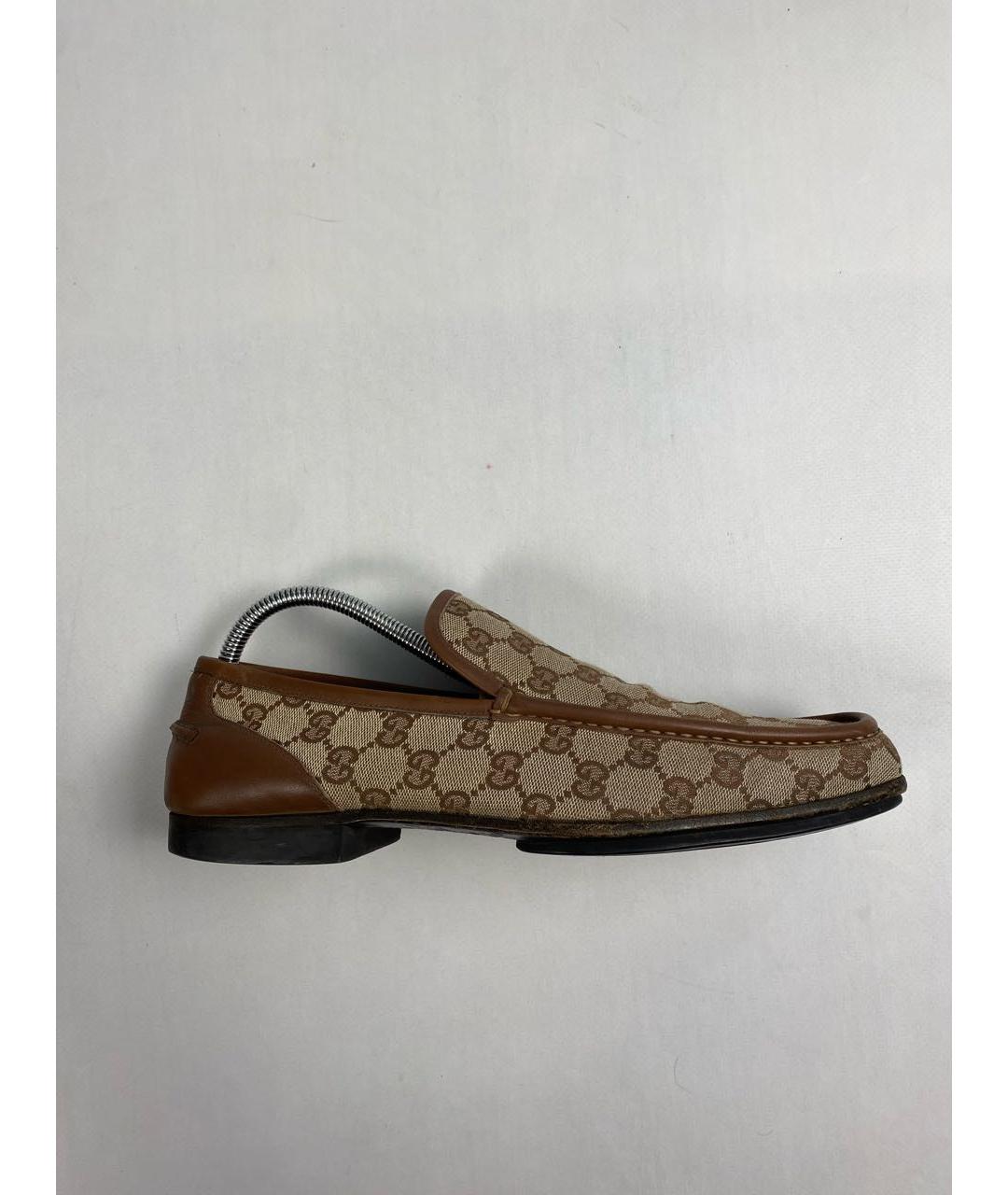 GUCCI Коричневые лоферы, фото 9