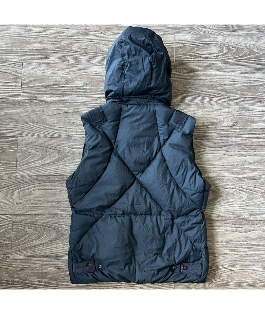 CP COMPANY Темно-синий нейлоновый жилет, фото 2