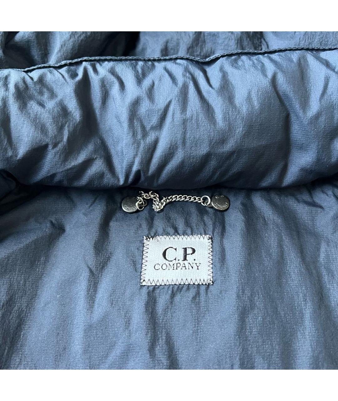 CP COMPANY Темно-синий нейлоновый жилет, фото 3