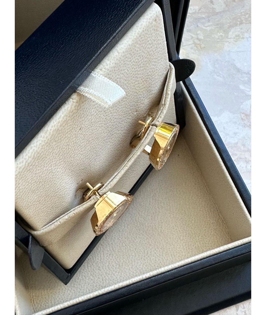 CHOPARD Золотые серьги из желтого золота, фото 3