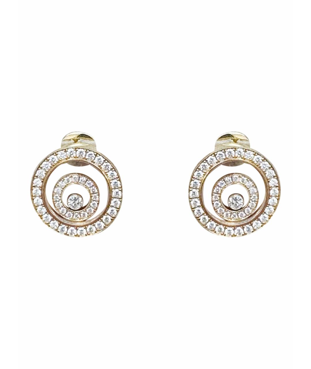 CHOPARD Золотые серьги из желтого золота, фото 1