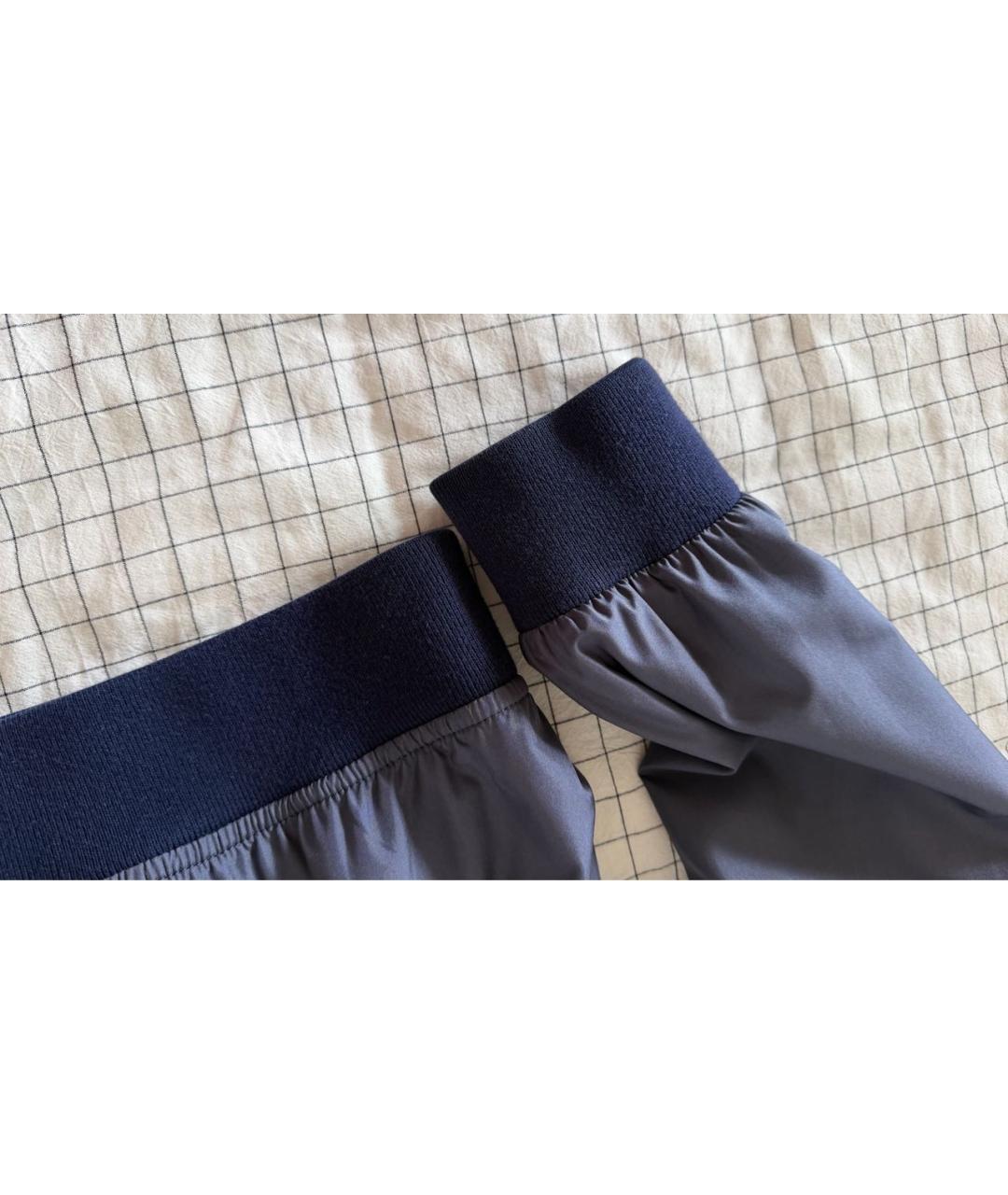 BRIONI Темно-синяя шелковая куртка, фото 4