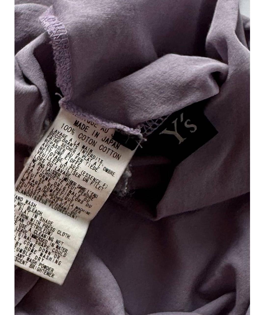 YOHJI YAMAMOTO Хлопковая майка, фото 5