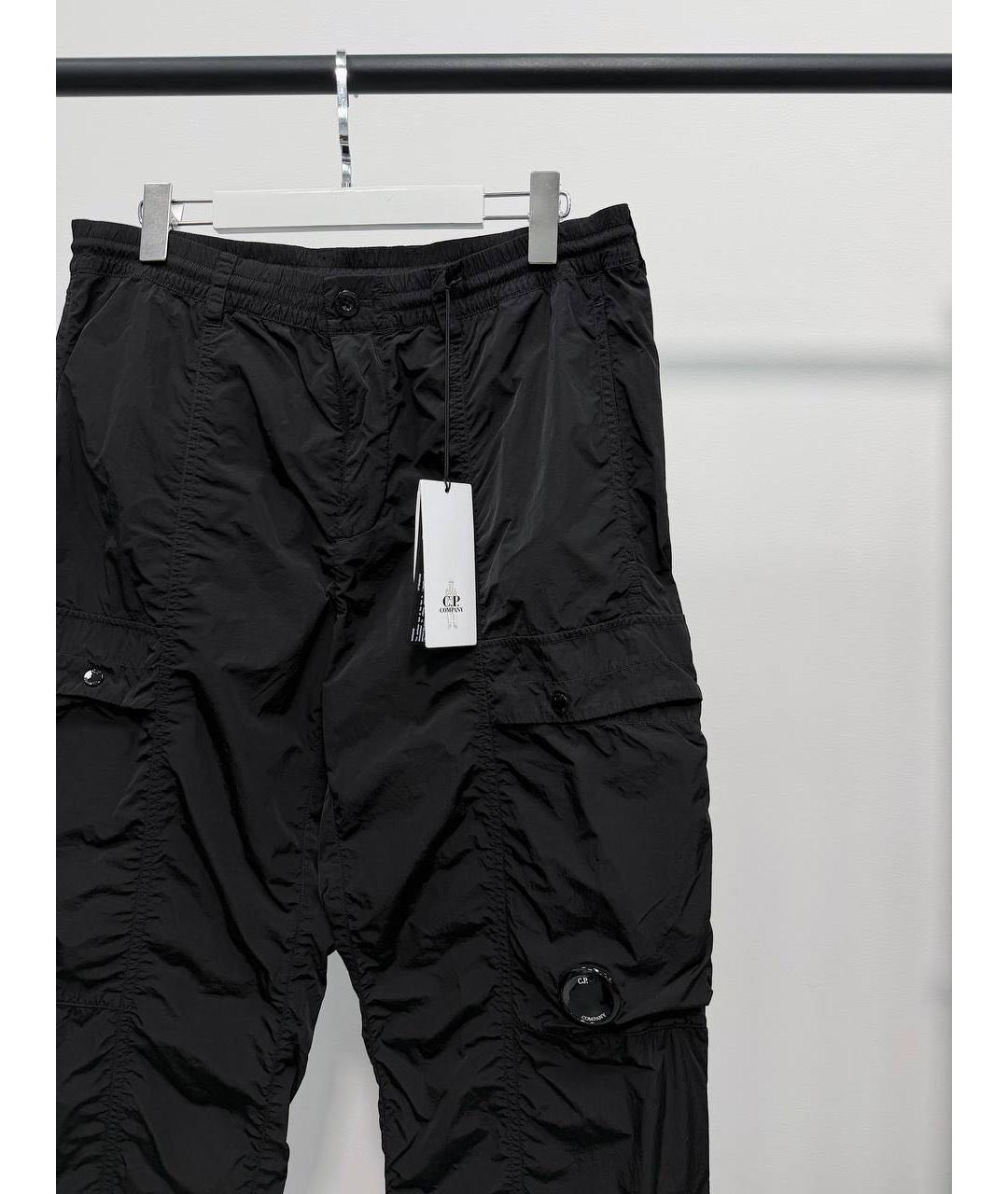 CP COMPANY Черные нейлоновые повседневные брюки, фото 2
