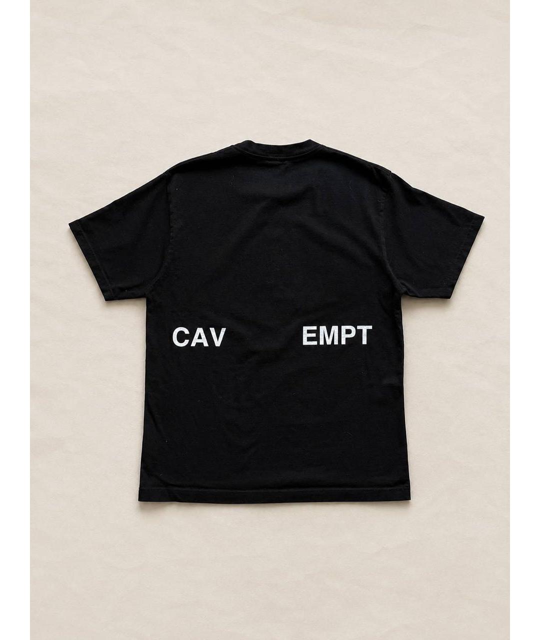 CAV EMPT Черная хлопковая футболка, фото 2