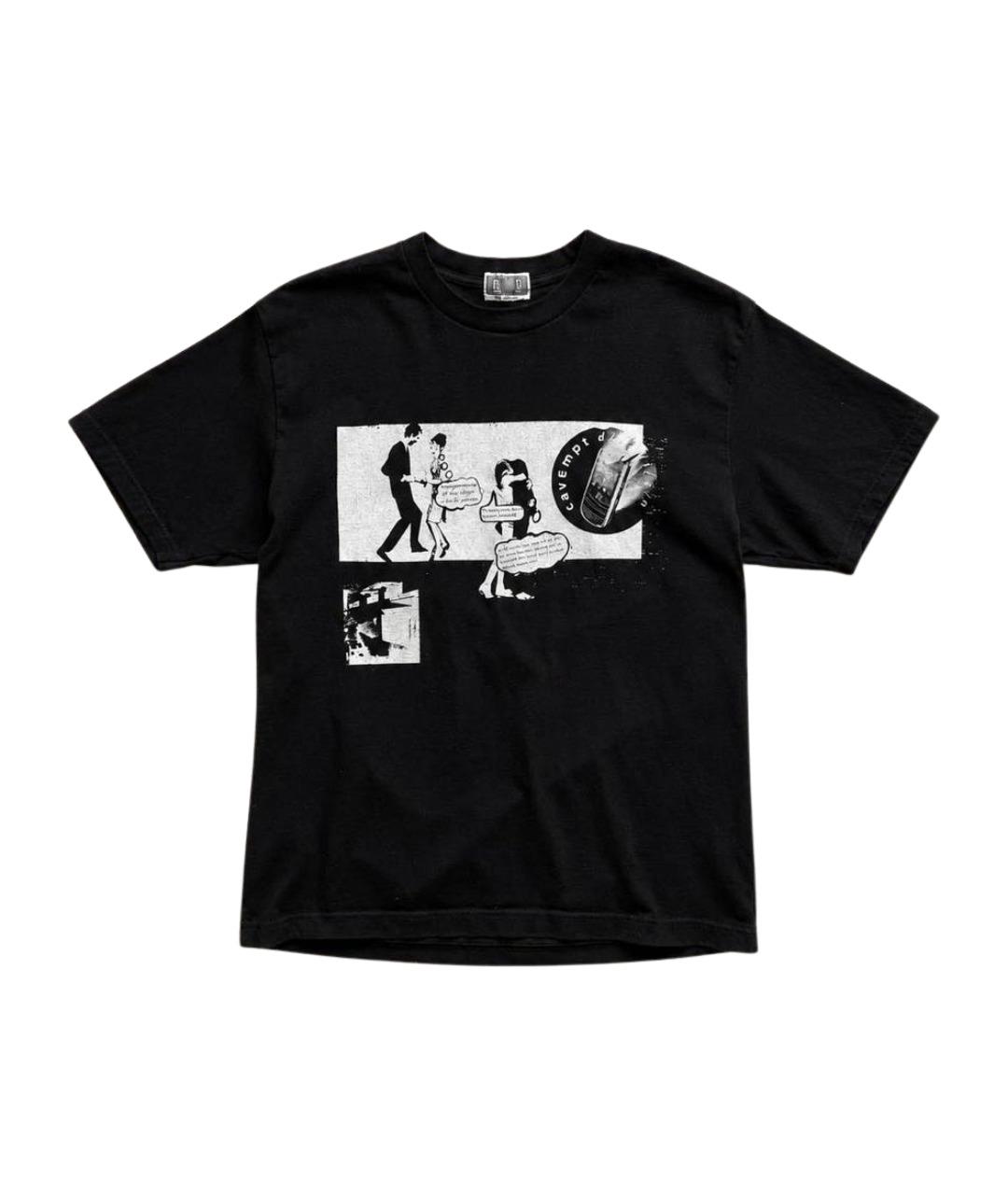 CAV EMPT Черная хлопковая футболка, фото 1