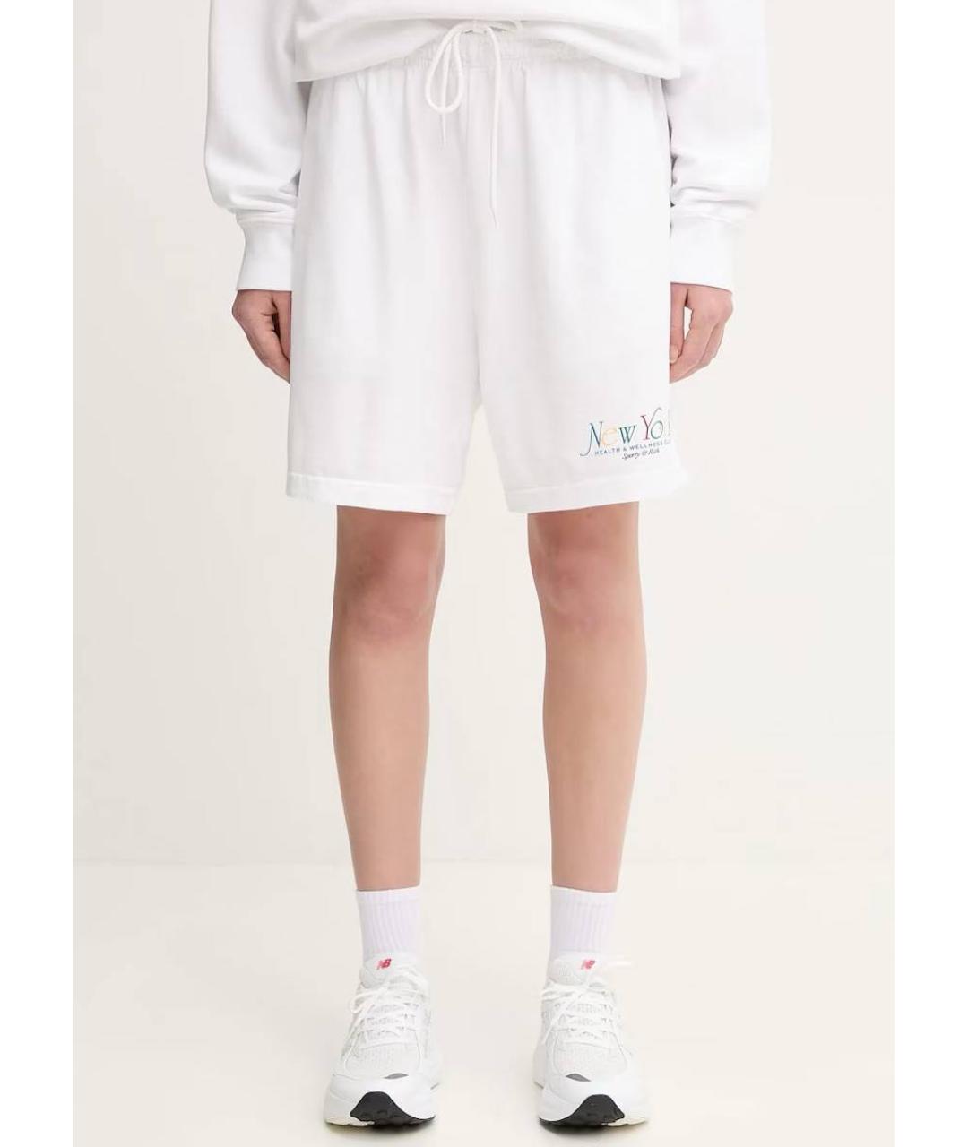 SPORTY AND RICH Белые шорты, фото 6
