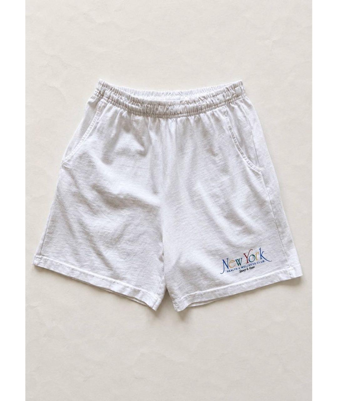 SPORTY AND RICH Белые шорты, фото 7