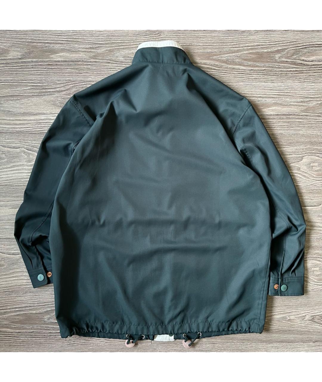 SAINT LAURENT Зеленая хлопковая куртка, фото 2