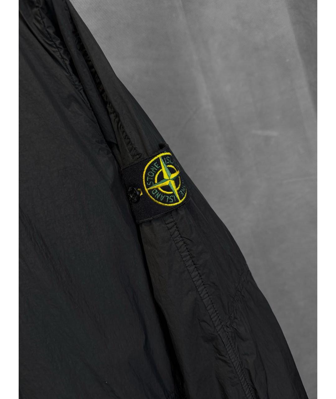 STONE ISLAND Черная куртка, фото 4