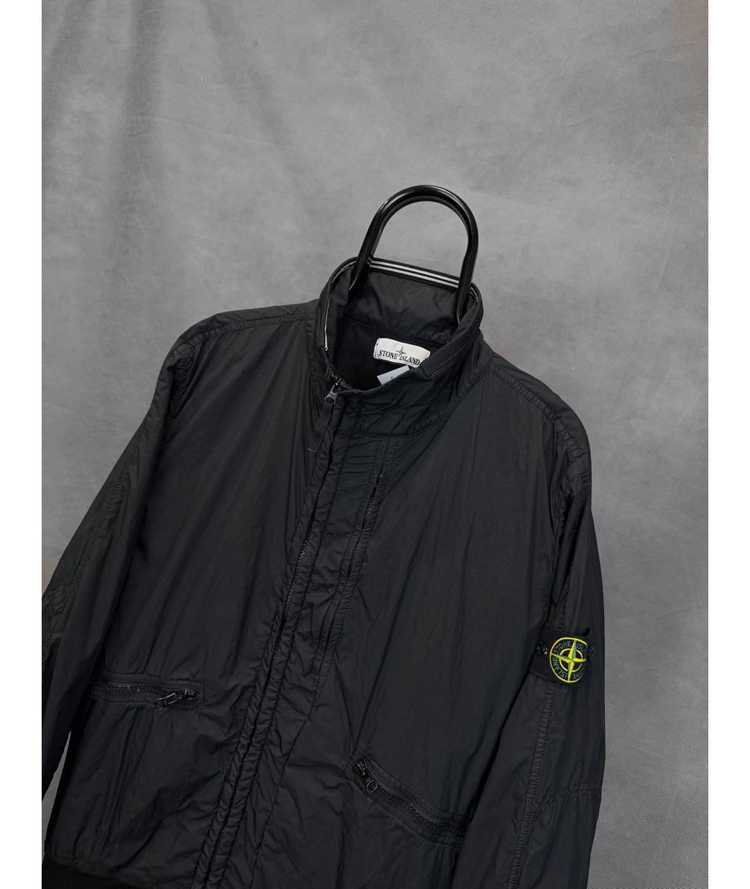 STONE ISLAND Черная куртка, фото 5