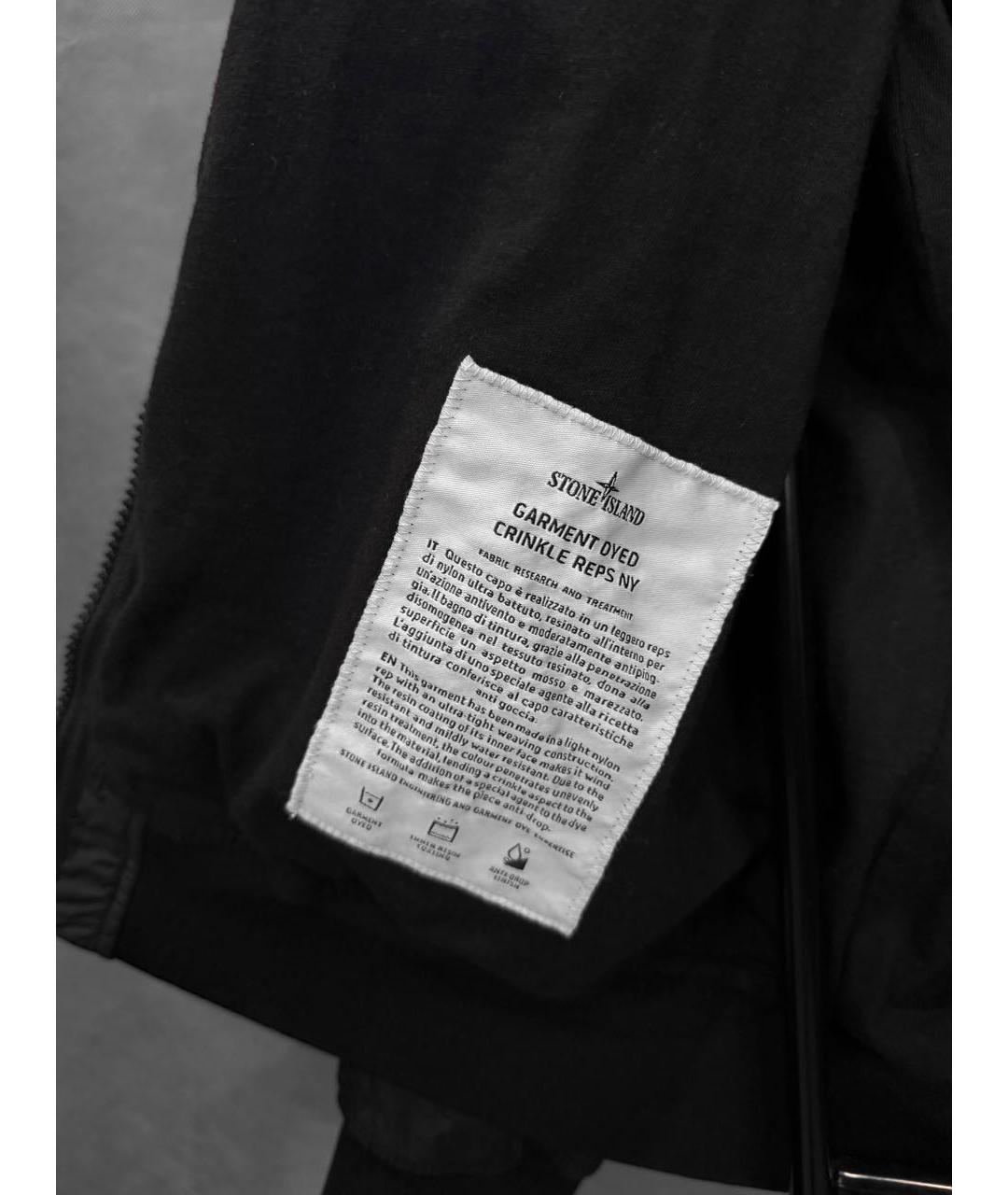 STONE ISLAND Черная куртка, фото 7