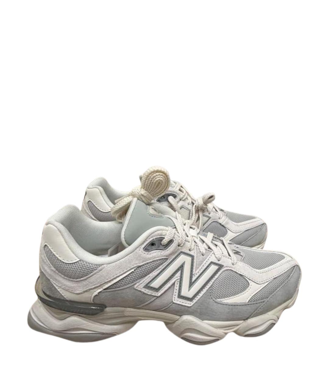 NEW BALANCE Белые текстильные низкие кроссовки / кеды, фото 1