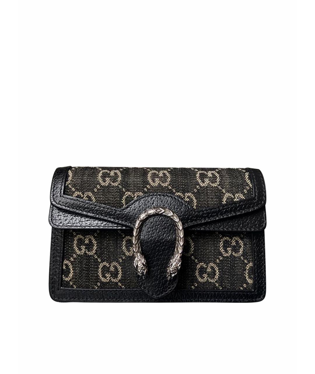 GUCCI Черная сумка через плечо, фото 1