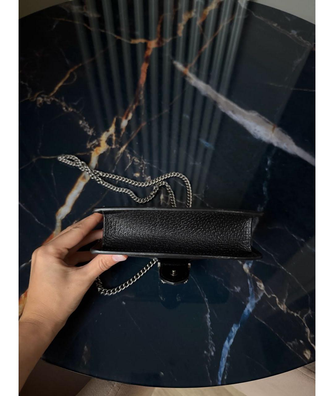GUCCI Черная сумка через плечо, фото 6