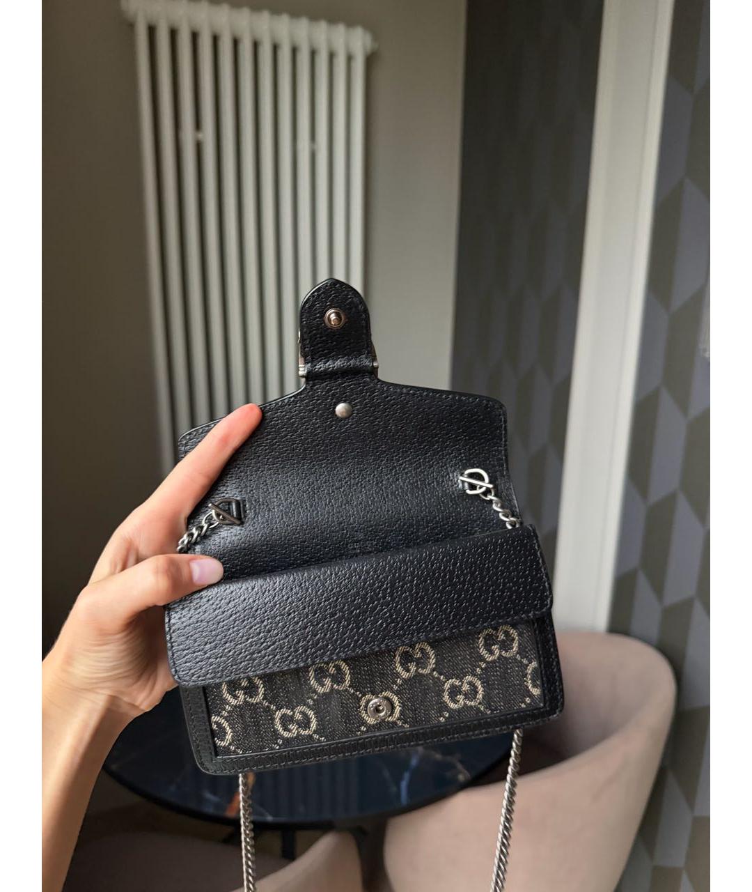 GUCCI Черная сумка через плечо, фото 4