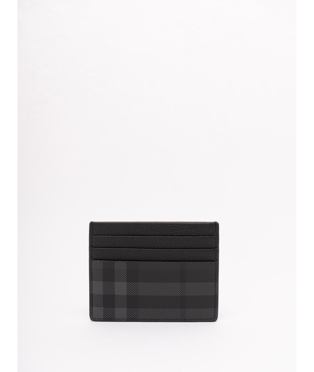 BURBERRY Серый полиуретановый кардхолдер, фото 2