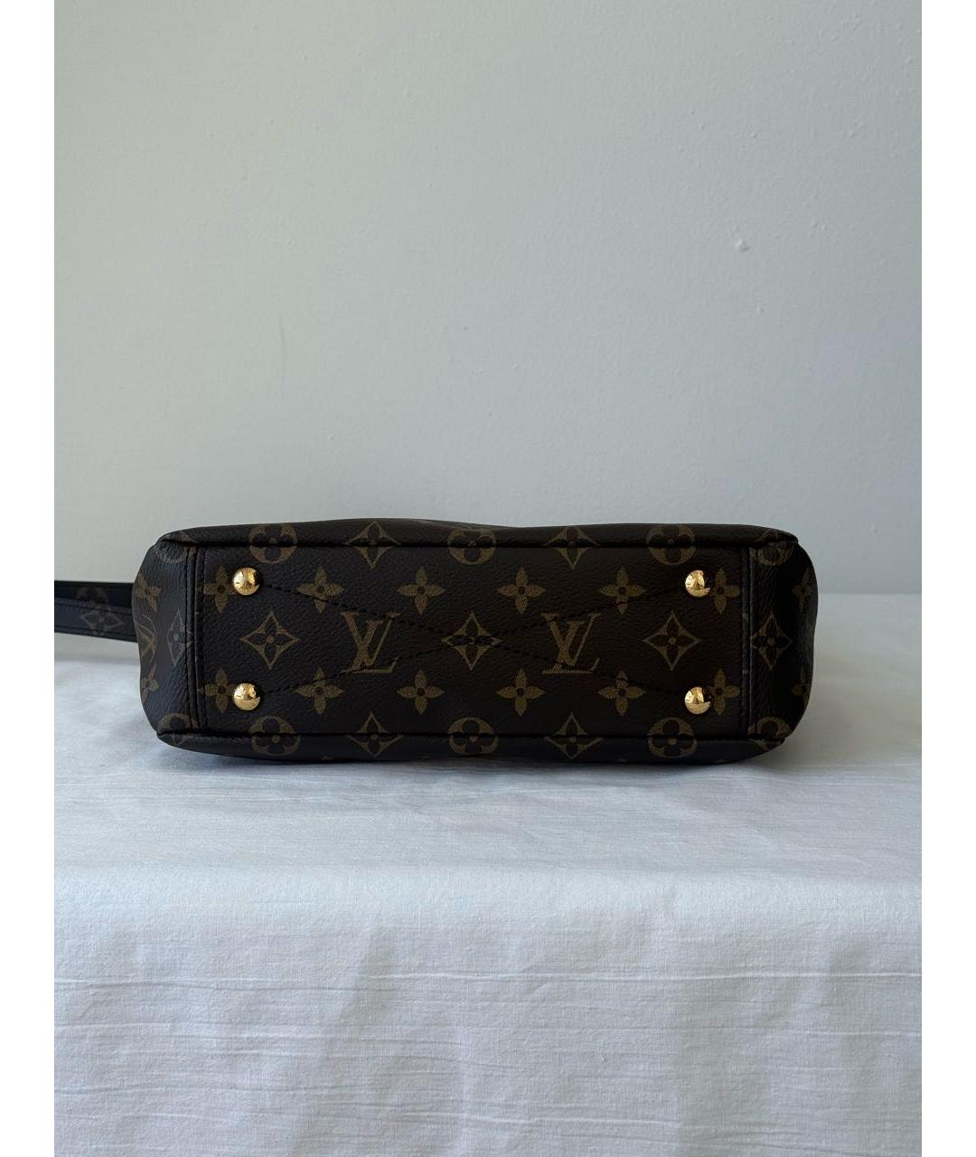 LOUIS VUITTON Коричневая канва сумка через плечо, фото 3
