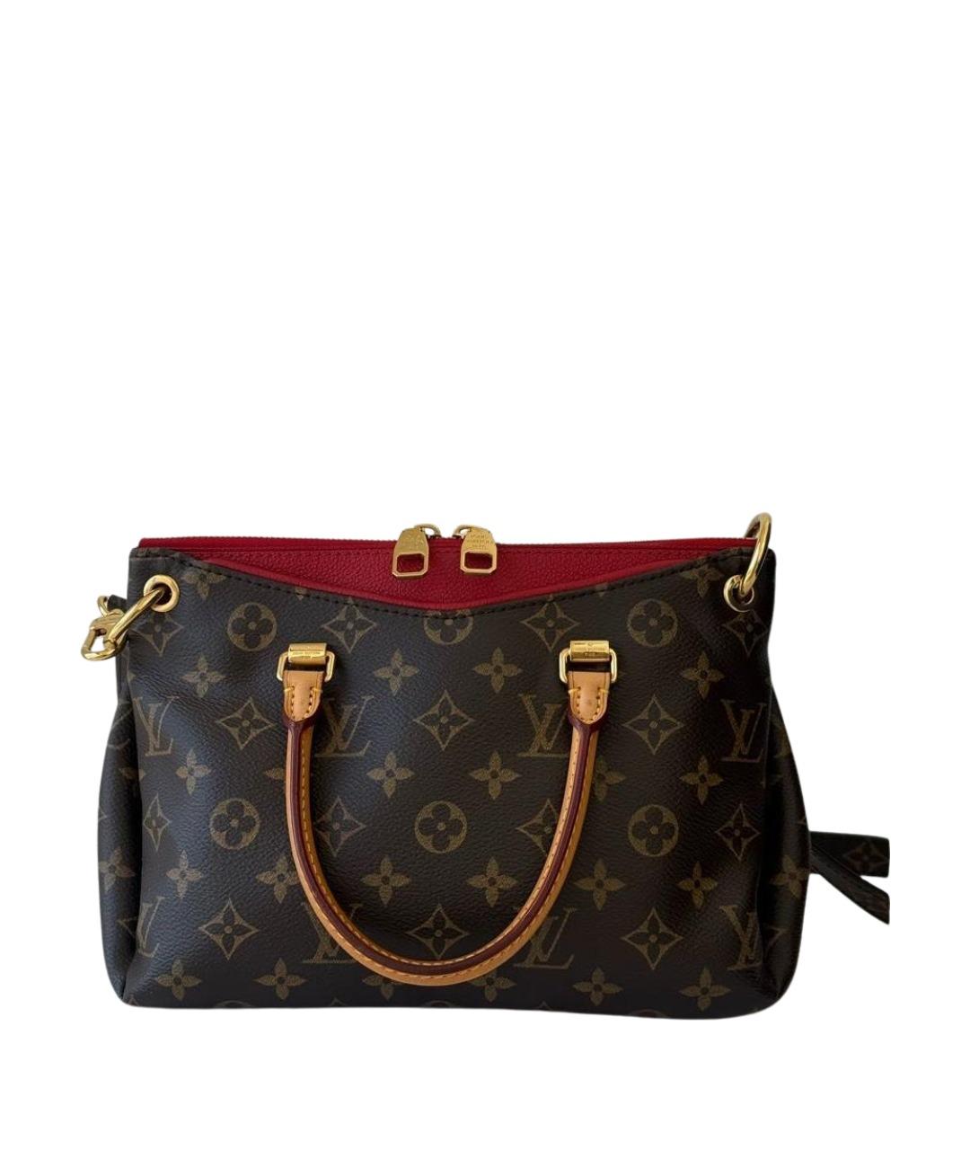 LOUIS VUITTON Коричневая канва сумка через плечо, фото 1