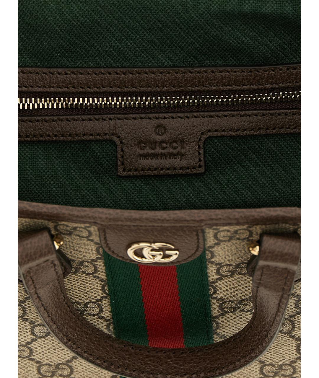GUCCI Мульти канва сумка с короткими ручками, фото 4
